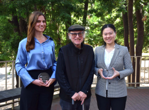 Arnie with awardees